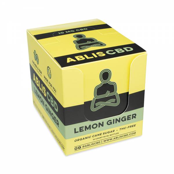 Ablis CBD lemon ginger 12 pack